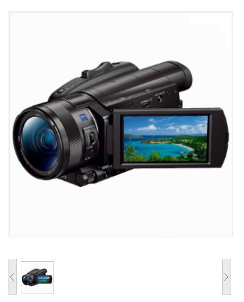 索尼 FDR-AX700 4K摄像机 光学防抖/家用/直播1000fps超慢动作