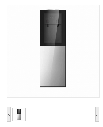 美的（Midea）YD1002S-X 饮水机立式家用双封闭门冰热型一体板金机架