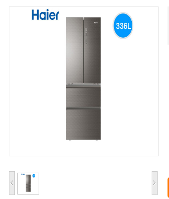 海尔（Haier） BCD-336WDGNS 电冰箱