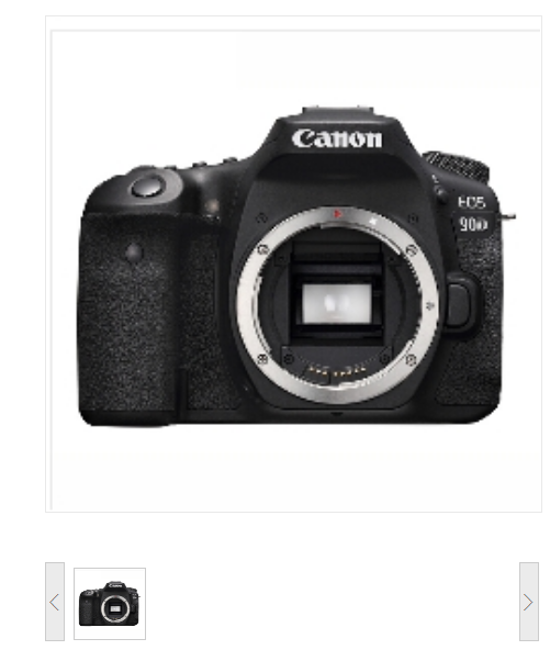 ..佳能 EOS-90D 单反机身 （64G+相机包）照相机