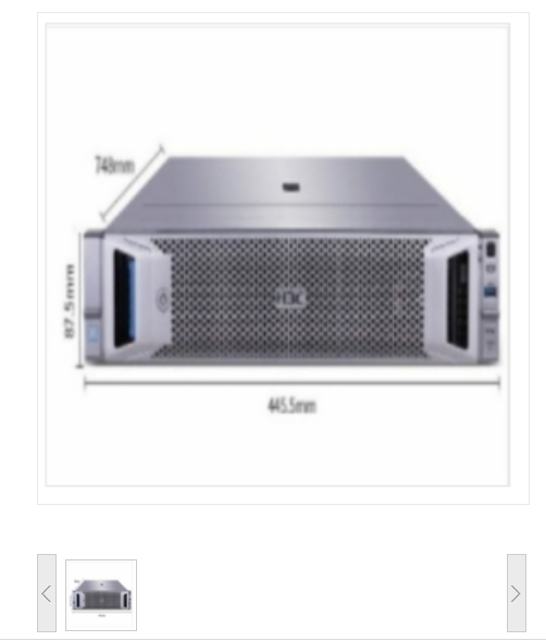 H3C UniServer R4900 G3 12LFF CTO 机架式 服务器 2*因特尔 4208/16G*2/4T*12/2U标准风扇模块(FIO)/2U标准滑轨 磁盘阵列