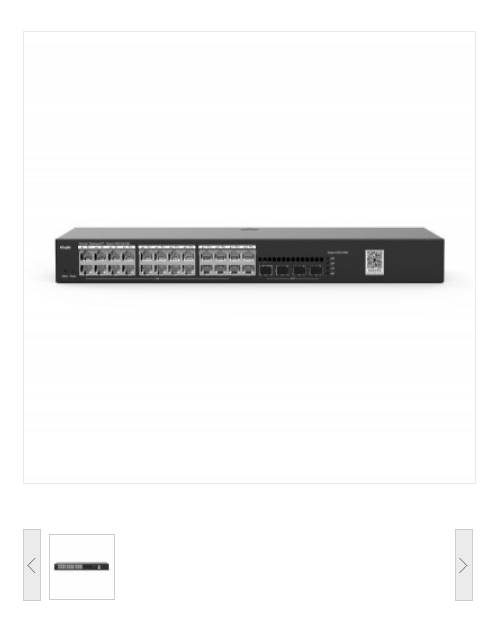 锐捷 RG-S1930-24GT4SFP 二层网管交换设备