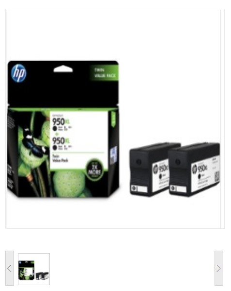 惠普/HP T0A83AA 950xl 墨盒 (适用HP OfficejetPro8600/8610/8600Plus/251dw/8100/276dw)