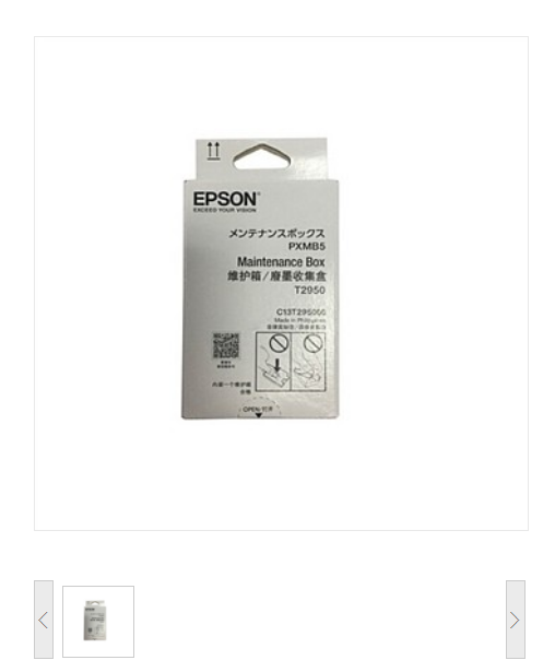 爱普生（EPSON）T2950维护箱 废墨盒 废墨仓 (适用WF-100 WF-110机型)