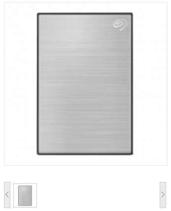 希捷(Seagate) 铭系列 移动硬盘 4TB USB3.0接口 2.5英寸金属面板 兼容Mac 银色