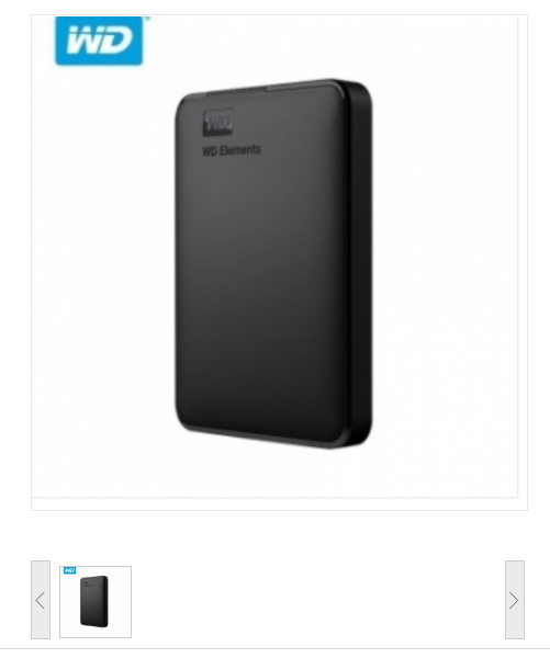 西部数据(WD) 4TB 移动硬盘 USB3.0 Elements SE 新元素系列2.5英寸 机械硬盘 高速传输 轻薄便携