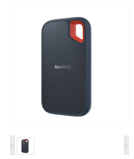 闪迪（SanDisk）2TB Type-c USB3.2移动固态硬盘（PSSD）E30极速移动版 传输速度520MB/s 移动硬盘