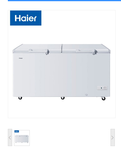 电冰箱 海尔/Haier BC/BD-718HD 701-800L 4级 顶开门 机械控温 直冷 白色