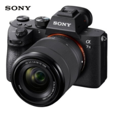 照相机 索尼/SONY ILCE-7M3K 28-70mm 2.5-3.0英寸 3000-3999万 微单微电 全画幅 SD卡 单镜头套机 黑色