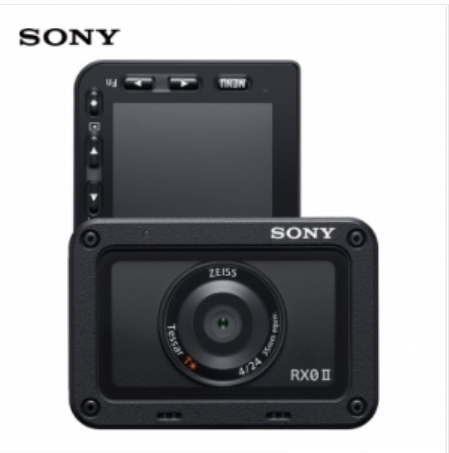 照相机 索尼/SONY DSC-RX0M2 2.5-3.0英寸 0-1999万 数码相机 1英寸 SD卡 单机身 黑色