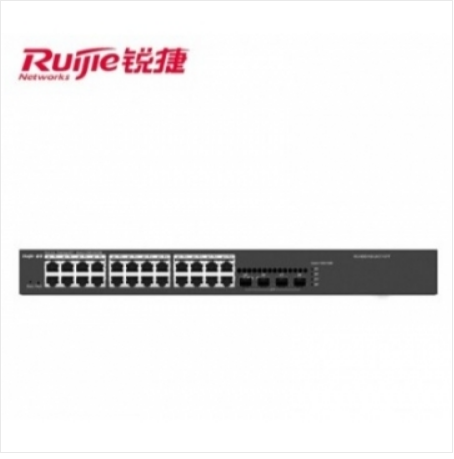 交换设备 锐捷/RUIJIE RG-NBS3100-24GT4SFP 以太网 光+电口