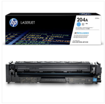 硒鼓 惠普/HP CF511A 204A 900页 普通装 原装耗材 青色